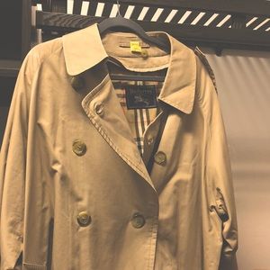 Authentic Vintage Mens Burberry Raincoat